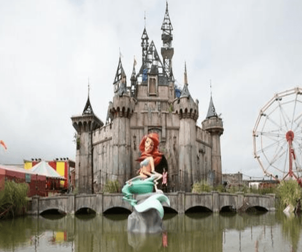 Banksy’s Latest Exhibition Revealed… Dismaland 8Ball