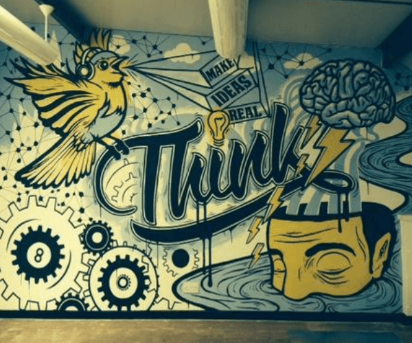 Creating The 8Ball Office Mural 8Ball