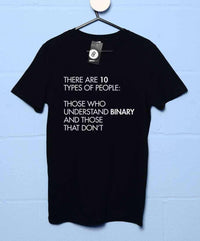 Thumbnail for 10 Types Of People Binary T-Shirt For Men 8Ball