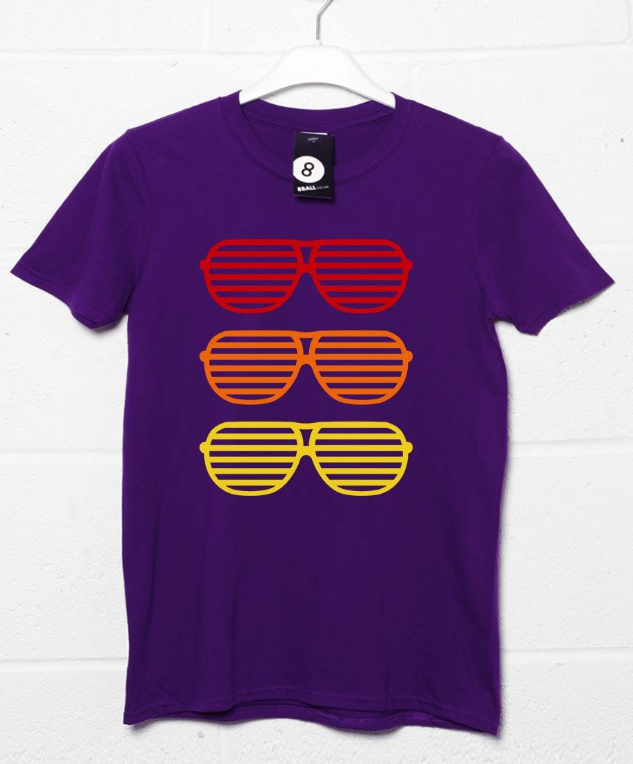 80s Shades Mens Graphic T-Shirt 8Ball