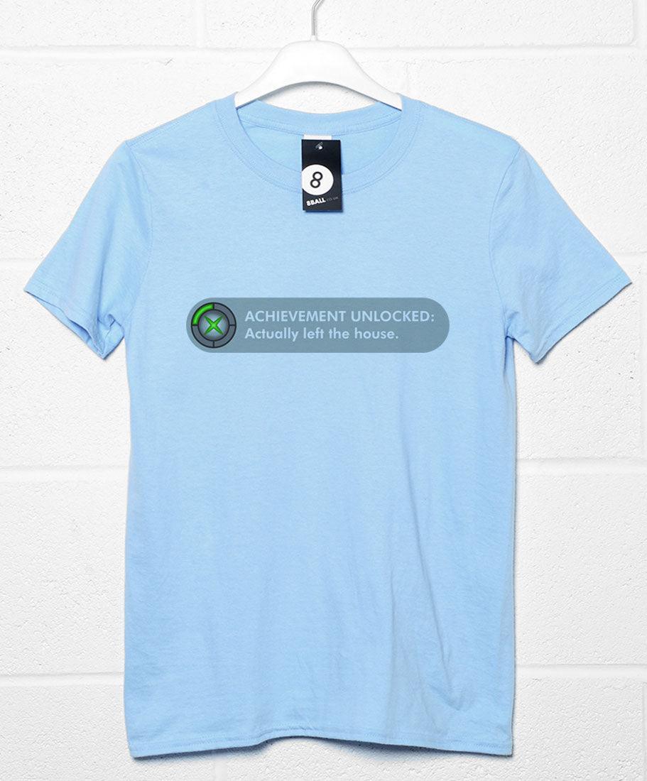 Achievement Actually Left The House T-Shirt For Men 8Ball