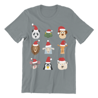 Thumbnail for Animals Christmas Childrens T-Shirt 8Ball