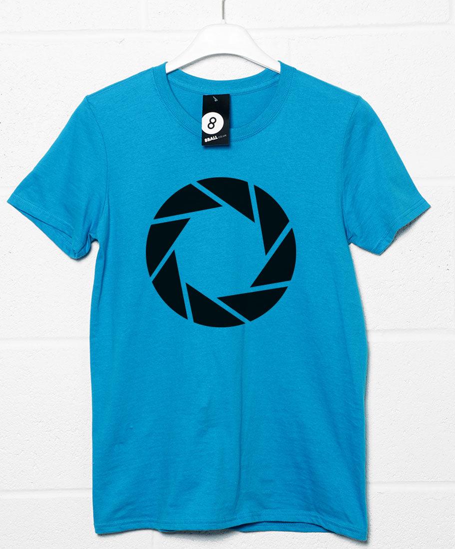 Aperture Science Logo Unisex T-Shirt For Men And Women 8Ball