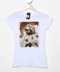Thumbnail for Astronaut Sloth T-Shirt for Women 8Ball