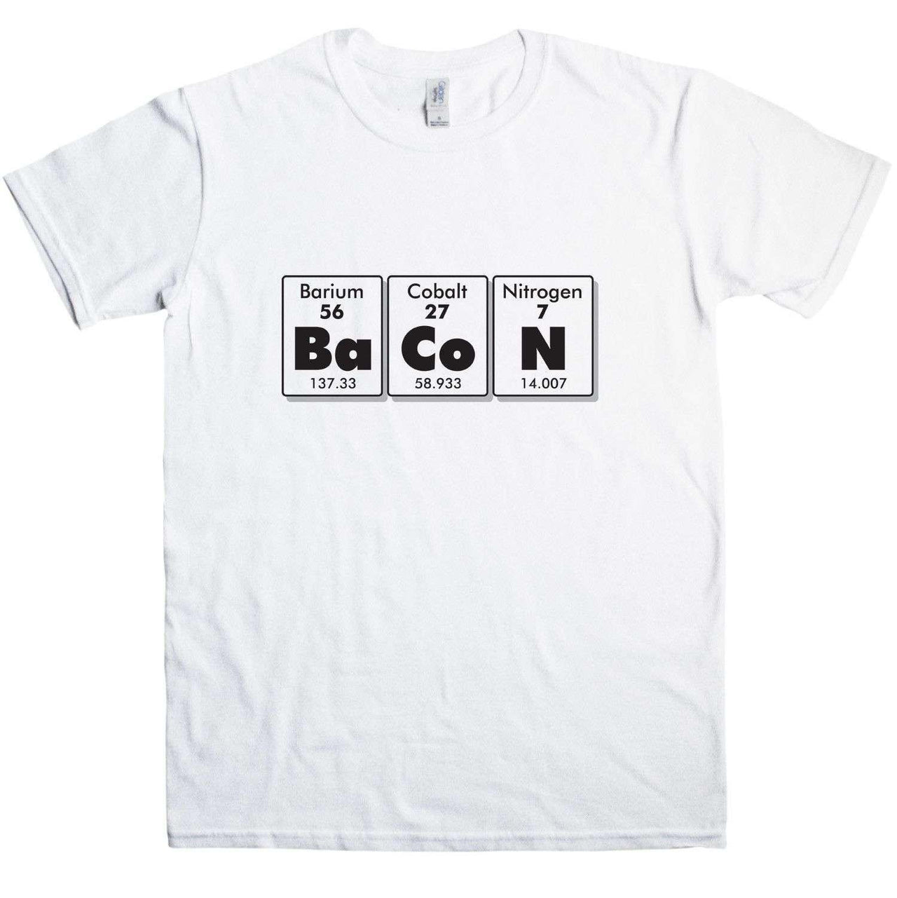 Bacon Periodic Table T-Shirt For Men 8Ball
