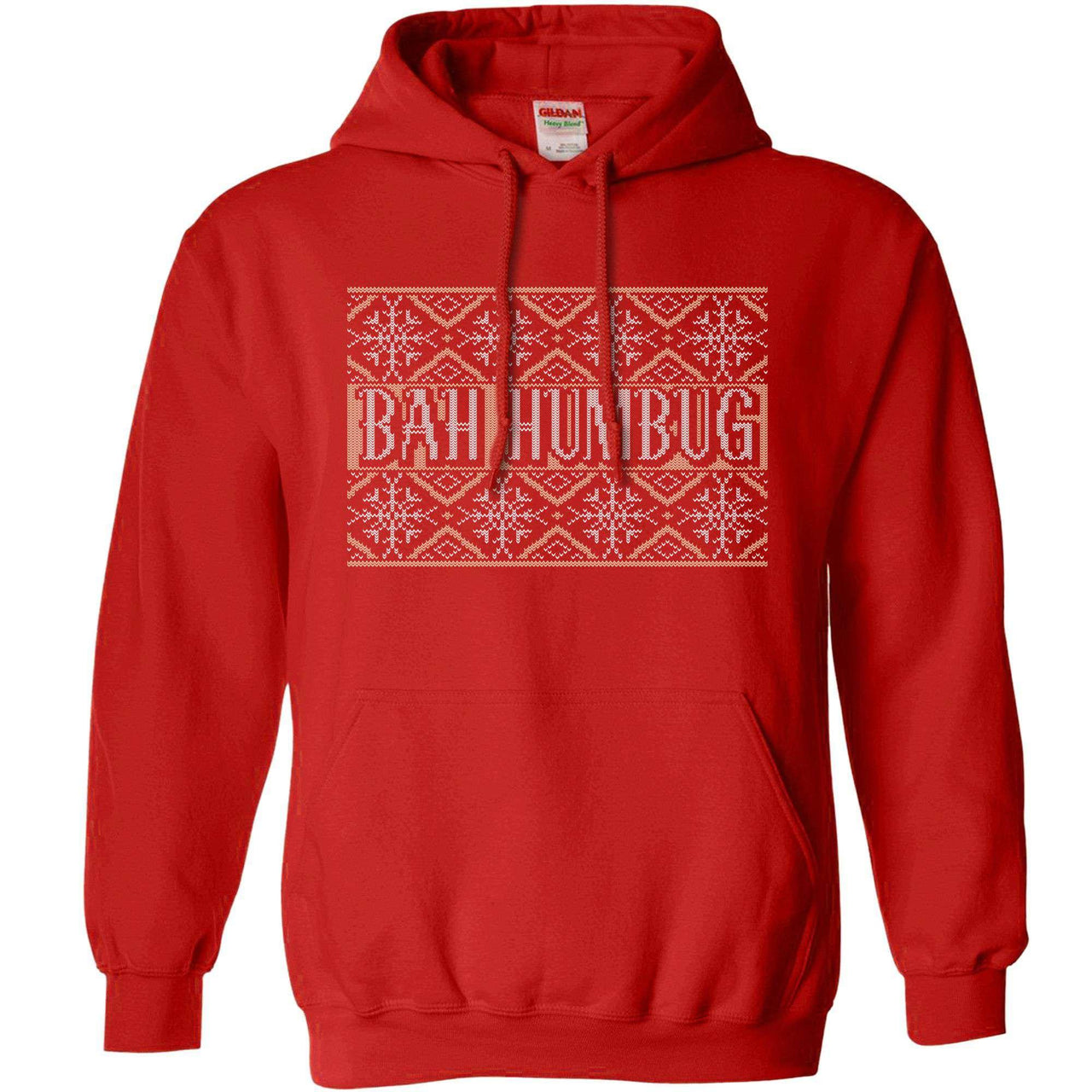 Bah Humbug Knitted Jumper Style Hoodie For Men and Women 8Ball