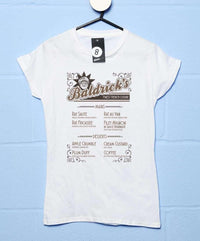 Thumbnail for Baldrick's Trench Cuisine Womens Fitted T-Shirt 8Ball