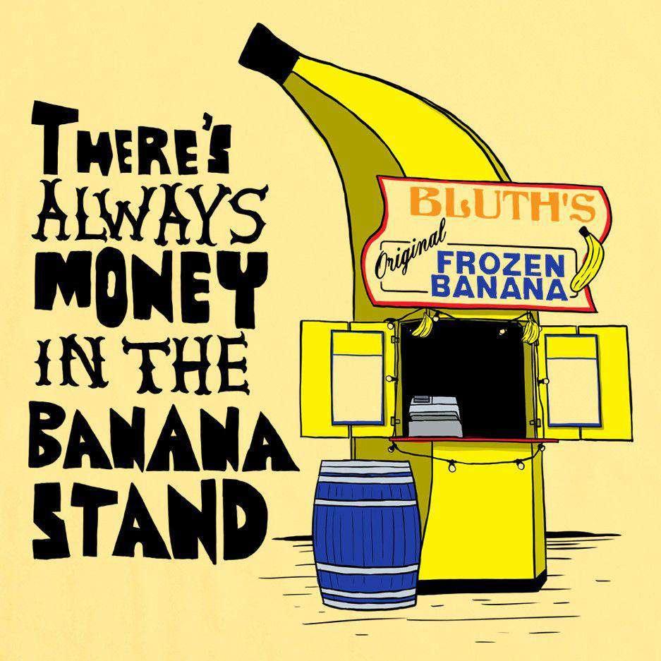 Banana Stand T-Shirt For Men, Inspired By Arrested Development 8Ball