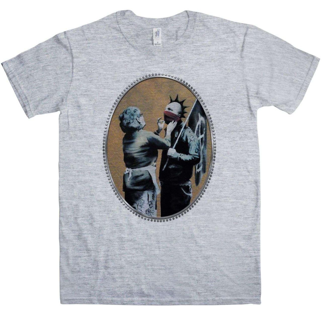 Banksy Anarchist Graphic T-Shirt For Men 8Ball