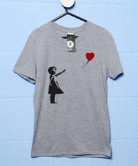 Thumbnail for Banksy Balloon Girl T-Shirt For Men 8Ball