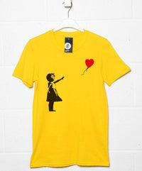 Thumbnail for Banksy Balloon Girl T-Shirt For Men 8Ball