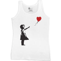 Thumbnail for Banksy Balloon Girl Women's Vest 8Ball