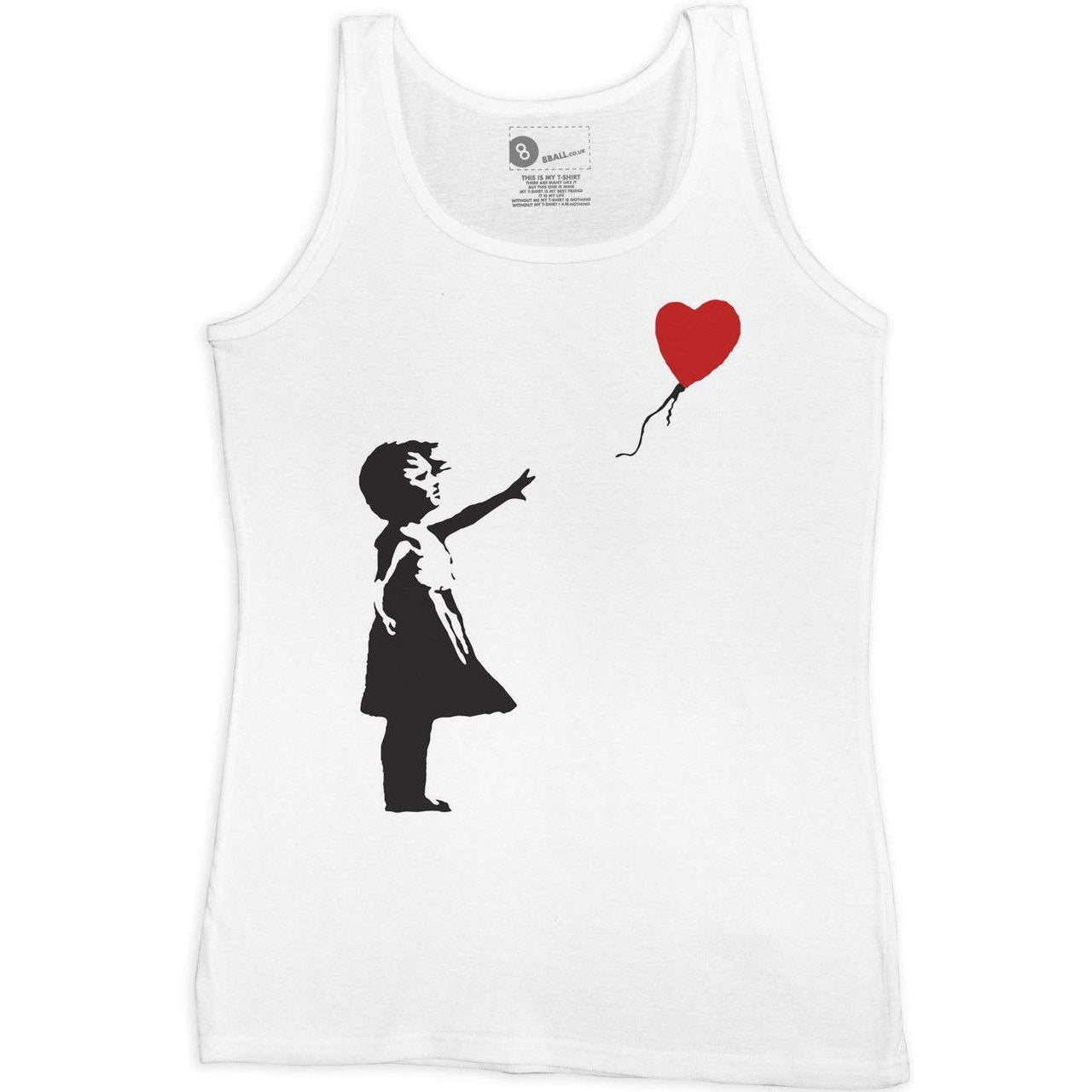 Banksy Balloon Girl Women's Vest 8Ball