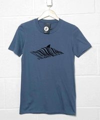 Thumbnail for Banksy Barcode Shark Graphic T-Shirt For Men 8Ball