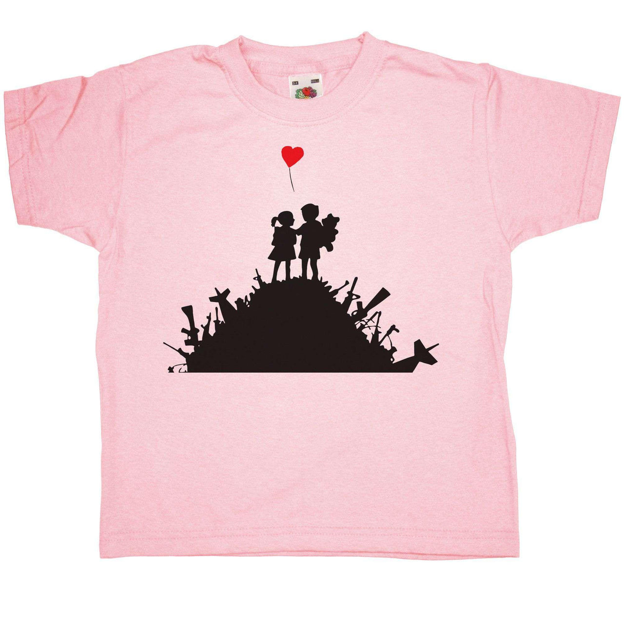 Banksy Blur Childrens Graphic T-Shirt 8Ball