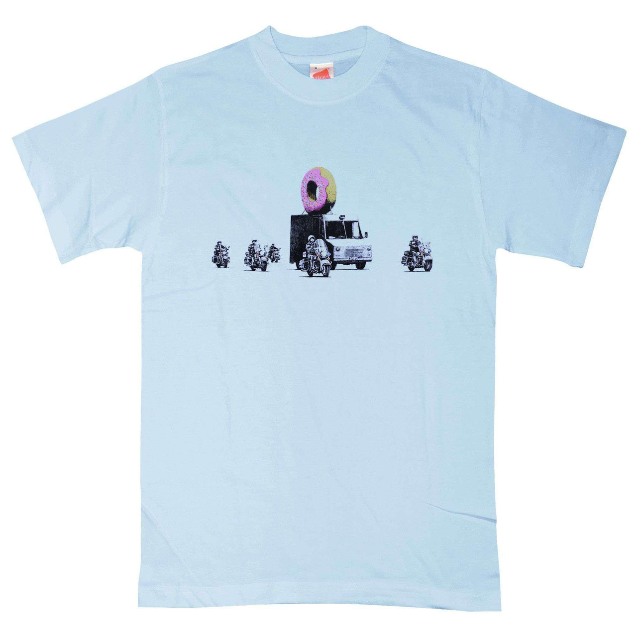 Banksy Donut Unisex T-Shirt 8Ball