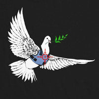 Thumbnail for Banksy Dove Mens Graphic T-Shirt 8Ball