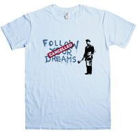 Thumbnail for Banksy Follow Your Dreams Graphic T-Shirt For Men 8Ball