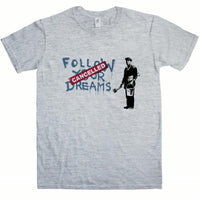 Thumbnail for Banksy Follow Your Dreams Graphic T-Shirt For Men 8Ball