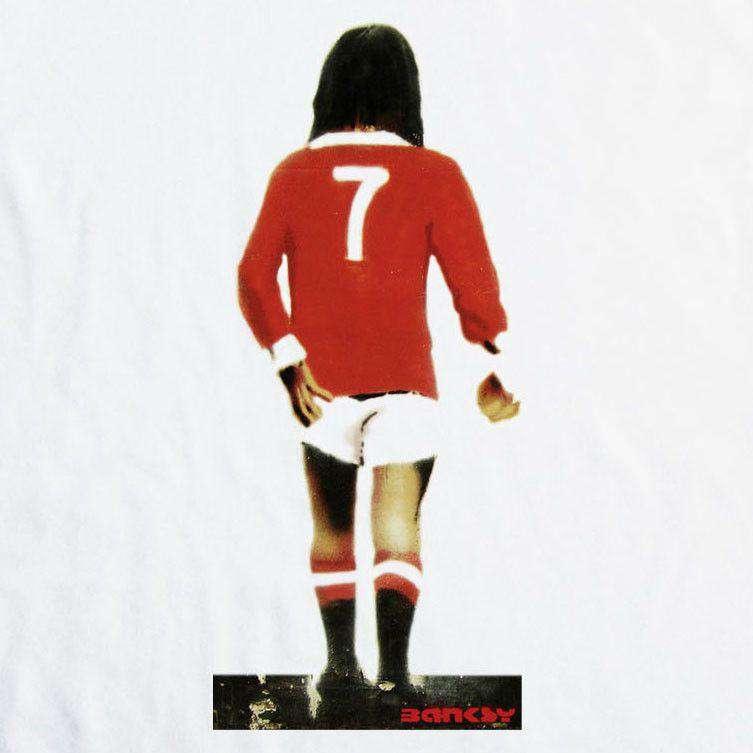 Banksy George Best T-Shirt For Men 8Ball