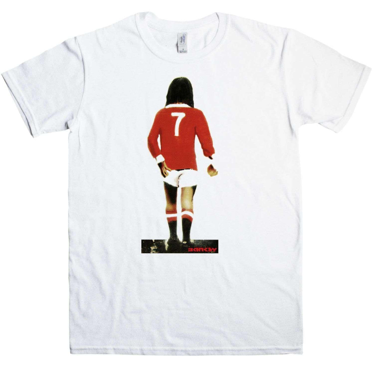 Banksy George Best T-Shirt For Men 8Ball