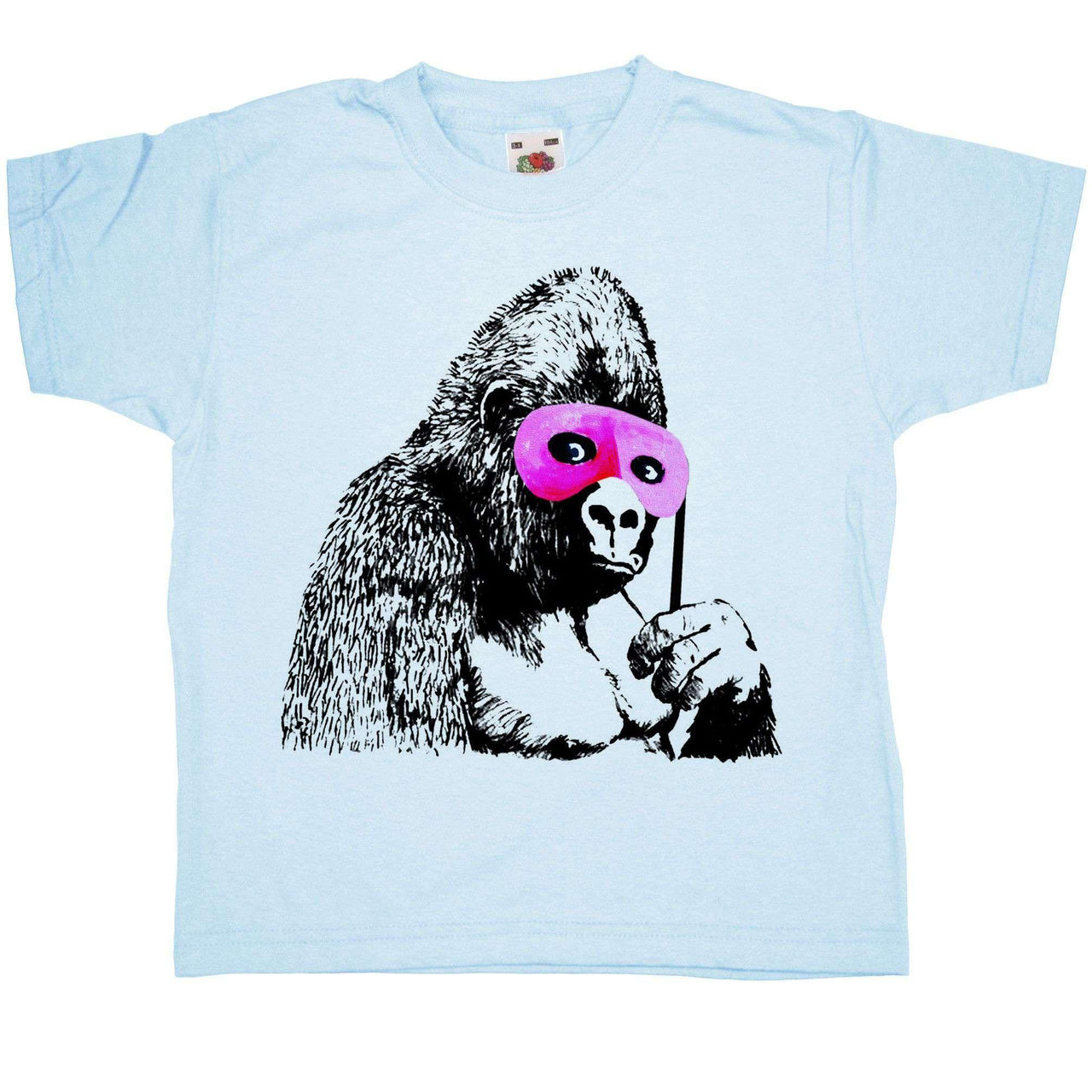 Banksy Gorilla Childrens T-Shirt 8Ball