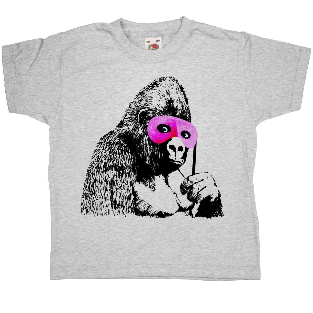 Banksy Gorilla Childrens T-Shirt 8Ball