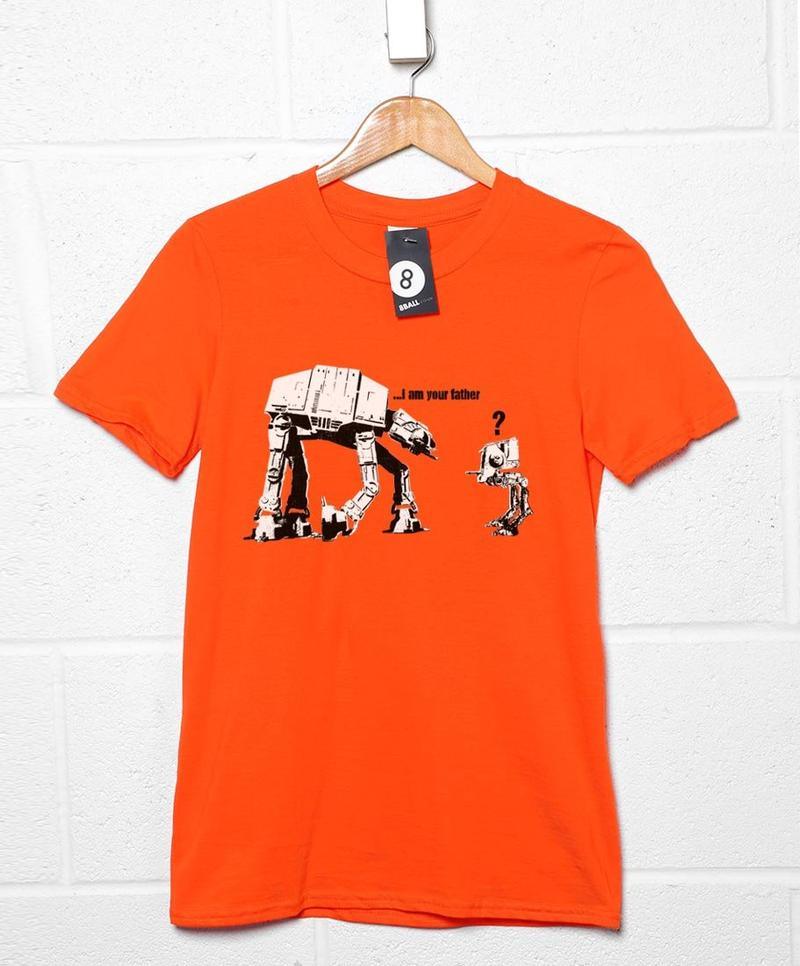 Banksy I Am Your Father Unisex T-Shirt For Men And Women 8Ball