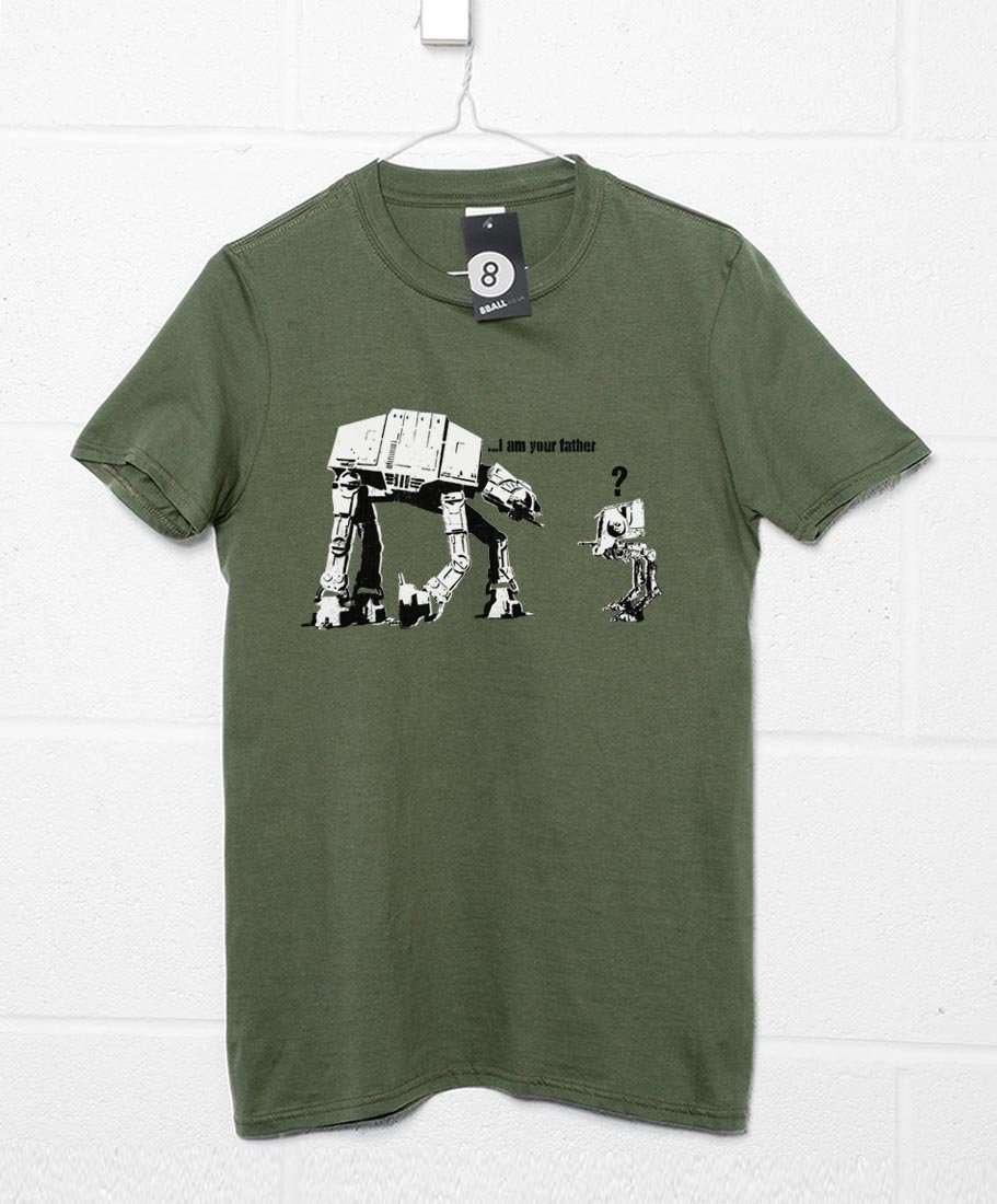 Banksy I Am Your Father Unisex T-Shirt For Men And Women 8Ball