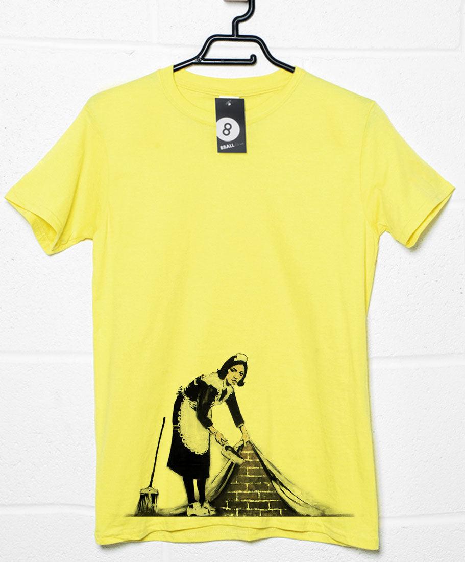 Banksy Maid Unisex T-Shirt For Men And Women 8Ball