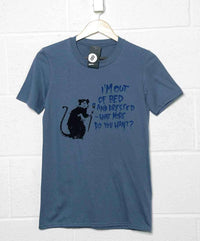 Thumbnail for Banksy Out Of Bed Rat Unisex T-Shirt For Men And Women 8Ball