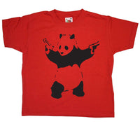 Thumbnail for Banksy Panda Childrens T-Shirt 8Ball