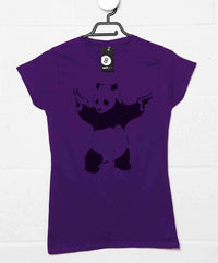 Thumbnail for Banksy Panda T-Shirt for Women 8Ball