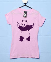 Thumbnail for Banksy Panda T-Shirt for Women 8Ball