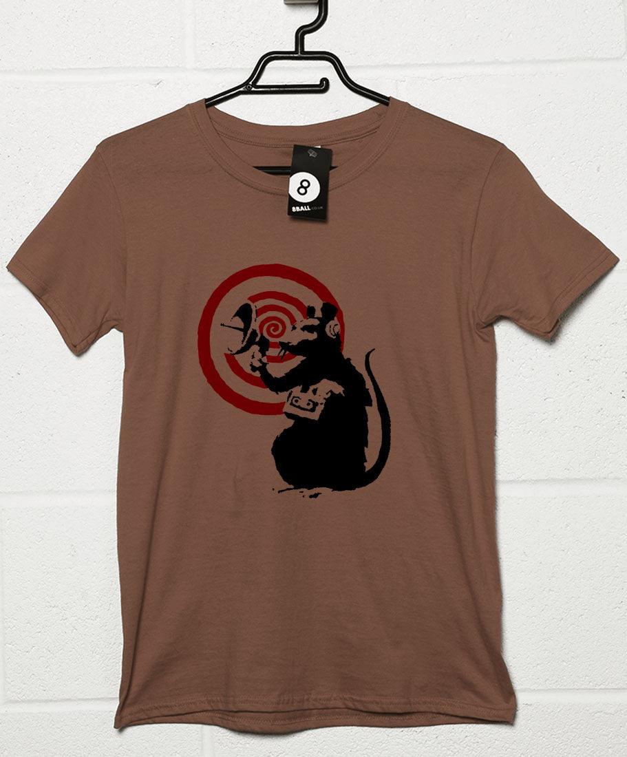 Banksy Radar Rat T-Shirt For Men 8Ball