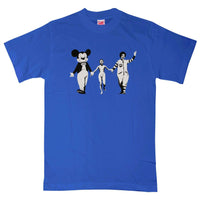 Thumbnail for Banksy Ronald And Mickey Unisex T-Shirt For Men And Women 8Ball
