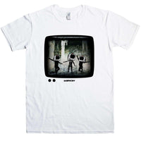 Thumbnail for Banksy TV Heads Unisex T-Shirt For Men And Women 8Ball