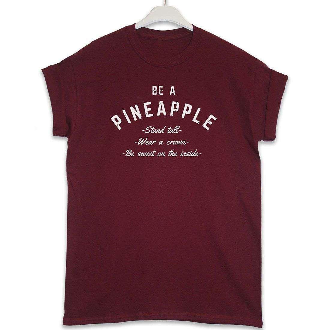 Be A Pineapple Graphic T-Shirt For Men 8Ball