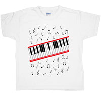 Thumbnail for Beat It Piano Childrens Graphic T-Shirt 8Ball
