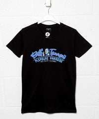 Thumbnail for Biff Tannens Pleasure Paradise Mens Graphic T-Shirt 8Ball