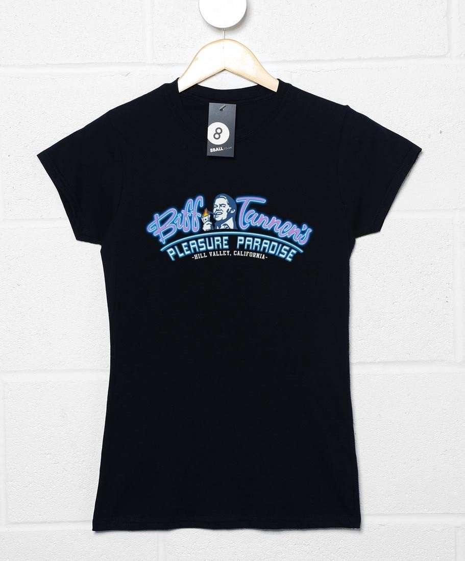 Biff Tannens Pleasure Paradise T-Shirt for Women 8Ball