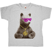 Thumbnail for Bling Grizzly Kids T-Shirt 8Ball