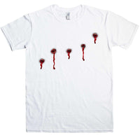 Thumbnail for Bullet Holes Unisex T-Shirt For Men And Women 8Ball