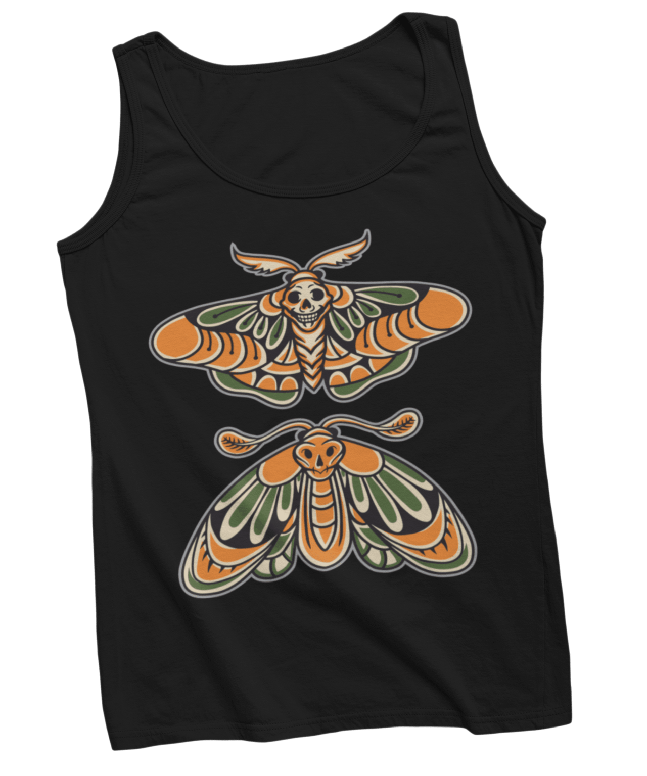 Butterfly Tattoo Design Adult Womens Vest Top 8Ball