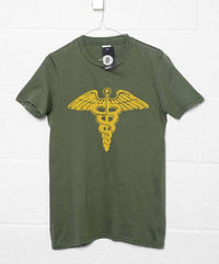 Thumbnail for Camerons Caduceus Symbol Graphic T-Shirt For Men 8Ball