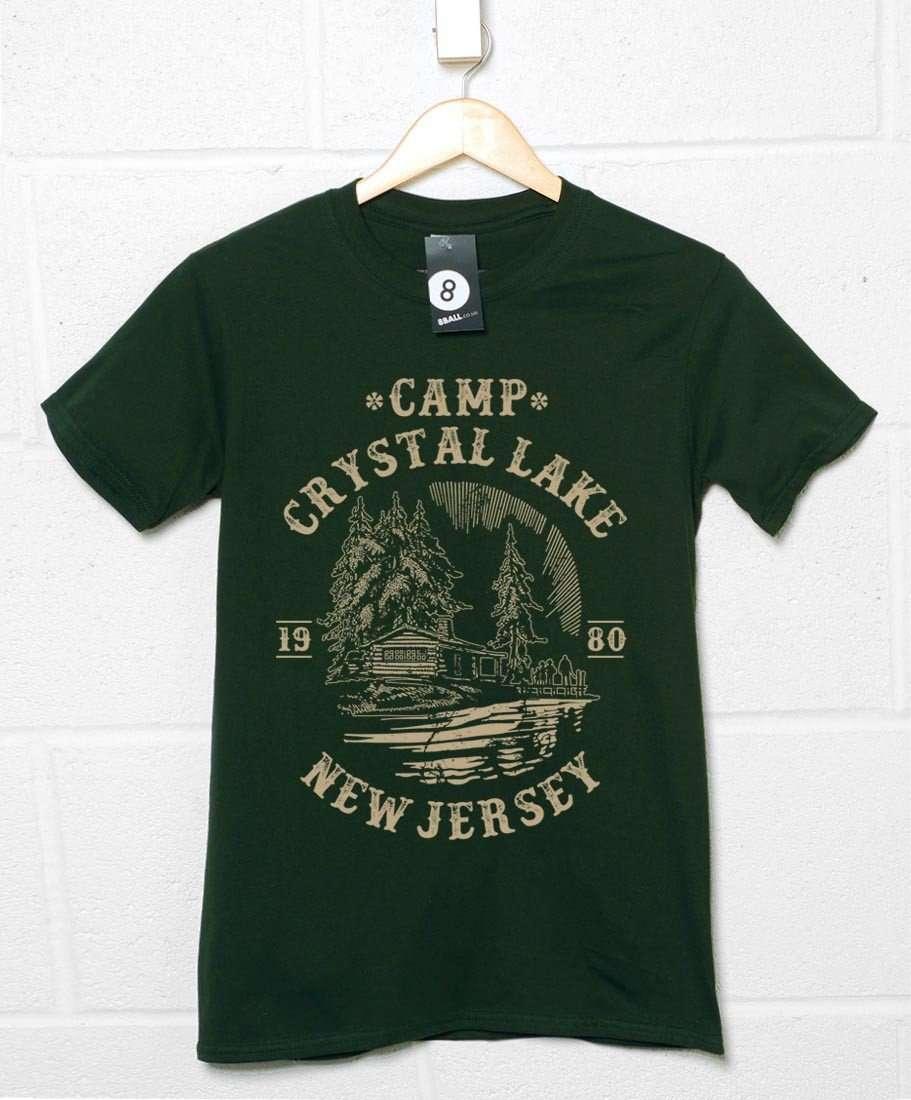 Camp Crystal Lake 1980 Graphic T-Shirt For Men 8Ball