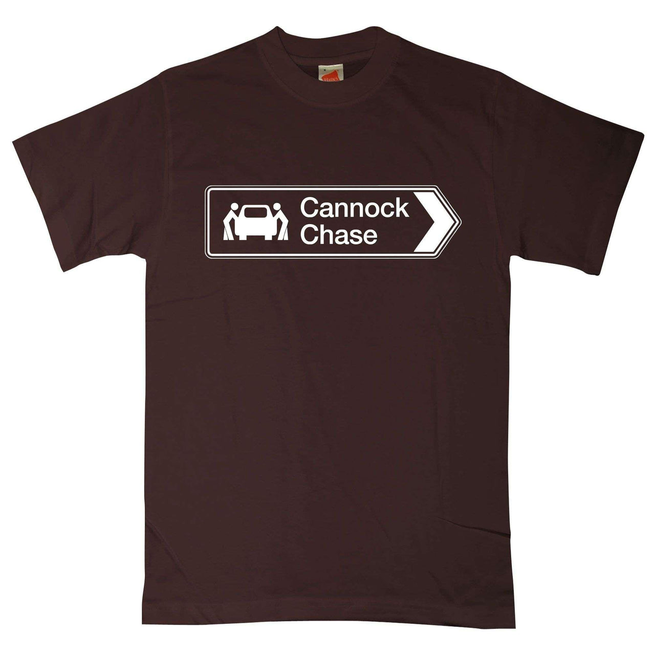 Cannock Chase Dogging Spot Mens T-Shirt 8Ball