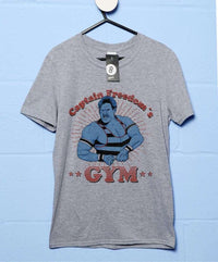 Thumbnail for Captain Freedom's Gym Mens T-Shirt 8Ball
