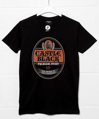 Thumbnail for Castle Black Premium Stout Mens T-Shirt 8Ball
