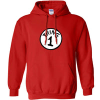 Thumbnail for Cat In The Hat Thing 1 Hoodie For Men and Women 8Ball